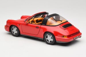 Porsche 911 Carrera Targa Rojo Anson 1:18 3054 Metal - imagen 7 de 8