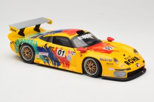 Porsche 911 GT1 #1 D. Rohr / R. Pilgrim / A. McNish 1997 UT Models 1:18 39724 Metal - imagen 6 de 8