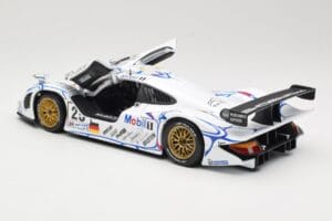 Porsche 911 GT1 #25 Porsche AG U. Alzen / J. Muller / B. Wollek 24 Hours of Le Mans 1998 Maisto 1:18 56052 Metal - imagen 5 de 8
