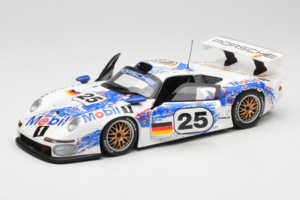Porsche 911 GT1 #25 H. Stuck / T. Boutsen / B. Wollek 24 Hours of Le Mans 1996 UT Models 1:18 180966625 Metal - imagen 2 de 8