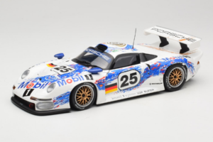 Porsche 911 GT1 #25 H. Stuck / T. Boutsen / B. Wollek 24 Hours of Le Mans 1996 UT Models 1:18 180966625 Metal