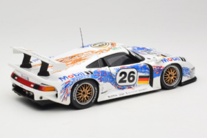Porsche 911 GT1 #26 K. Wendlinger / Goody / Y. Dalmas 24 Hours of Le Mans 1996 UT Models 1:18 180966626 Metal - imagen 3 de 8