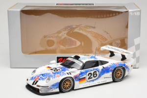 Porsche 911 GT1 #26 K. Wendlinger / Goody / Y. Dalmas 24 Hours of Le Mans 1996 UT Models 1:18 180966626 Metal - imagen 8 de 8