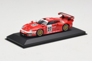 Porsche 911 GT1 #27 BMS Scuderia Italia 24 Hours of Le Mans 1997 Minichamps 1:43 430976627 Metal - imagen 2 de 4