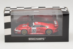 Porsche 911 GT1 #27 BMS Scuderia Italia 24 Hours of Le Mans 1997 Minichamps 1:43 430976627 Metal - imagen 4 de 4