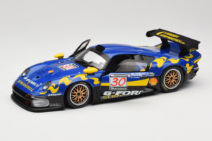 Porsche 911 GT1 #30 Wallinder / Greasley / Lister FIA GT Championship 1997 UT Models 1:18 39723 Metal - imagen 2 de 8