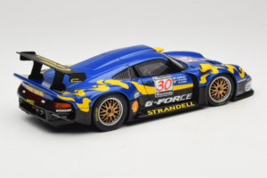 Porsche 911 GT1 #30 Wallinder / Greasley / Lister FIA GT Championship 1997 UT Models 1:18 39723 Metal - imagen 3 de 8