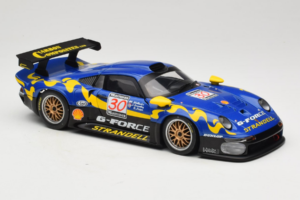 Porsche 911 GT1 #30 Wallinder / Greasley / Lister FIA GT Championship 1997 UT Models 1:18 39723 Metal - imagen 6 de 8