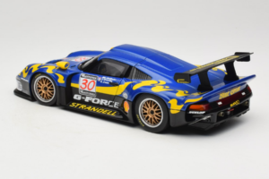 Porsche 911 GT1 #30 Wallinder / Greasley / Lister FIA GT Championship 1997 UT Models 1:18 39723 Metal - imagen 7 de 8