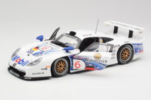 Porsche 911 GT1 #6 T. Boutsen / H-J. Stuck 1997 UT Models 1:18 39720 Metal - imagen 2 de 8