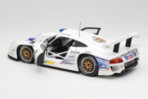Porsche 911 GT1 #6 T. Boutsen / H-J. Stuck 1997 UT Models 1:18 39720 Metal - imagen 5 de 8