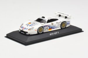 Porsche 911 GT1 #25 Warsteiner 24 Hours of Le Mans 1997 Minichamps 1:43 WAP02003197 Metal - imagen 2 de 4