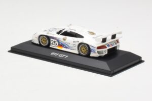 Porsche 911 GT1 #25 Warsteiner 24 Hours of Le Mans 1997 Minichamps 1:43 WAP02003197 Metal - imagen 3 de 4