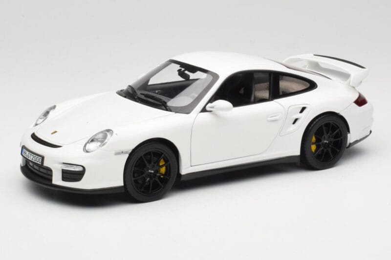 Porsche 911 GT2 997.1 Blanco Norev 1:18 187572 Metal