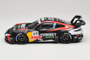 Porsche 911 GT3 Cup 992 #69 K. Rovanpera Zolder GP 2024 IXO 1:18 18RMC226 Metal - imagen 3 de 6
