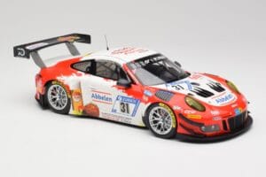 Porsche 911 GT3 R #31 Frikadelli Racing N. Siedler / M. Seefried 24 Hours Nürburgring 2018 Minichamps 1:18 153186931 Metal - imagen 4 de 6