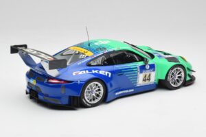 Porsche 911 GT3 R #44 Falken Motorsport W. Henzler / P. Dumbreck NBR 2016 Minichamps 1:18 155166044 Metal - imagen 2 de 6