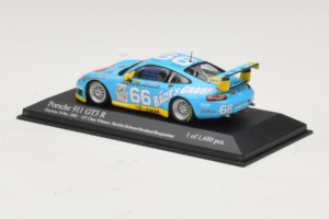 Porsche 911 GT3 R #66 Buckler / Schrom 24 Hours of Daytona 2002 Minichamps 1:43 400026966 Metal - imagen 3 de 4