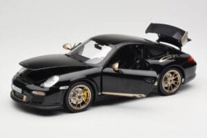 Porsche 911 997 GT3 RS Negro Norev 1:18 187563 Metal - imagen 2 de 8