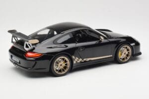 Porsche 911 997 GT3 RS Negro Norev 1:18 187563 Metal - imagen 3 de 8
