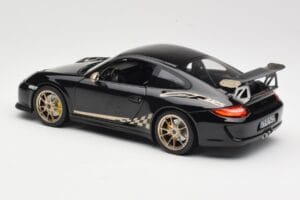 Porsche 911 997 GT3 RS Negro Norev 1:18 187563 Metal - imagen 7 de 8