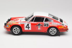Porsche 911 S #4 G. Larrousse / M. Perramond 2nd Place Rally Monte Carlo 1972 Minichamps 1:18 107726804 Resina - imagen 3 de 6