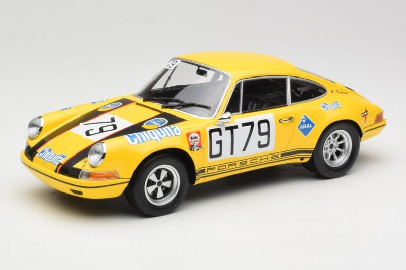Porsche 911 S Racing Team AAW #79 H. Frohlich / P. Toivonen 1000km Nurburgring 1971 Minichamps 1:18 107706879 Resina