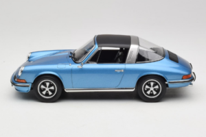 Porsche 911 S Targa Blue Metallic Norev 1:18 187646 Metal - imagen 4 de 8