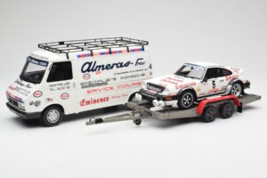 Porsche 911 SC Group 4 Citroen C35 Assistance Rally Portugal 1981 Otto 1:18 OT374 Resina