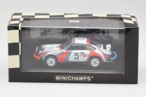 Porsche 911 SC #5 Martini B. Waldegaard / H. Thorszelius Safari Rally 1978 Minichamps 1:43 400786205 Metal - imagen 4 de 4