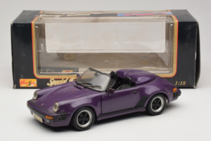 Porsche 911 3.2 Speedster Morado Maisto 1:18 50248 Metal - imagen 8 de 8