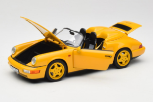 Porsche 911 964 Speedster Speed Yellow Norev 1:18 187130 Metal - imagen 2 de 8