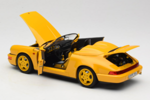 Porsche 911 964 Speedster Speed Yellow Norev 1:18 187130 Metal - imagen 5 de 8