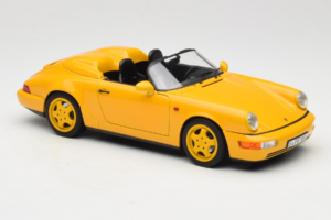 Porsche 911 964 Speedster Speed Yellow Norev 1:18 187130 Metal - imagen 6 de 8