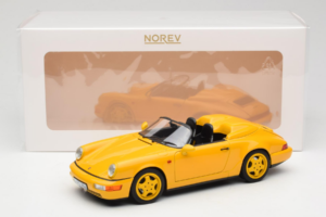 Porsche 911 964 Speedster Speed Yellow Norev 1:18 187130 Metal - imagen 8 de 8