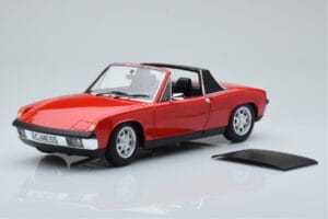 Porsche 914 1.7 Bahia Rojo Norev 1:18 187690 Metal - imagen 6 de 7