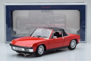 Porsche 914 1.7 Bahia Rojo Norev 1:18 187690 Metal - imagen 7 de 7