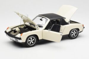 Porsche 914/6 Marfil Claro AUTOart 1:18 77933 Metal - imagen 2 de 8