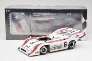 Porsche 917/10 #6 Team Penske M. Donohue 2nd Place Can-Am Mosport 1972 Minichamps 1:18 153726506 Metal - imagen 6 de 6