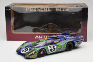 Porsche 917 LH #3 Hippie 2nd Place 24 Hours of Le Mans 1970 AUTOart 1:18 87075-R1 Metal - imagen 8 de 8