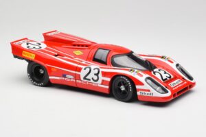 Porsche 917K #23 R. Attwood / H. Herrmann 24 Hours of Le Mans Winner 1970 Norev 1:18 187586 Metal - imagen 4 de 6