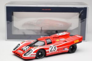 Porsche 917K #23 R. Attwood / H. Herrmann 24 Hours of Le Mans Winner 1970 Norev 1:18 187586 Metal - imagen 6 de 6