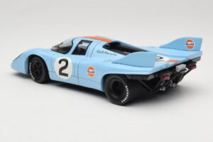 Porsche 917K #2 Gulf P. Rodriguez / J. Oliver 1000km Monza Winner 1971 Eagles Race 1:18 903008 Metal - imagen 3 de 6