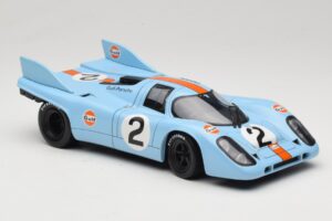 Porsche 917K #2 Gulf P. Rodriguez / J. Oliver 1000km Monza Winner 1971 Eagles Race 1:18 903008 Metal - imagen 4 de 6