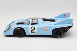Porsche 917K #2 Gulf P. Rodriguez / J. Oliver 1000km Monza Winner 1971 Eagles Race 1:18 903008 Metal - imagen 5 de 6