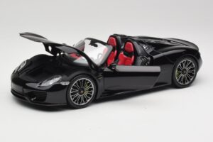 Porsche 918 Spyder Basalto Negro Metálico Minichamps 1:18 110062431 Metal - imagen 2 de 8