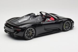Porsche 918 Spyder Basalto Negro Metálico Minichamps 1:18 110062431 Metal - imagen 3 de 8