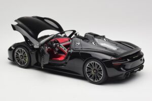Porsche 918 Spyder Basalto Negro Metálico Minichamps 1:18 110062431 Metal - imagen 5 de 8