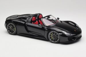 Porsche 918 Spyder Basalto Negro Metálico Minichamps 1:18 110062431 Metal - imagen 6 de 8