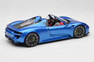 Porsche 918 Spyder Blue Metallic Minichamps 1:18 110062432 Metal - imagen 3 de 8